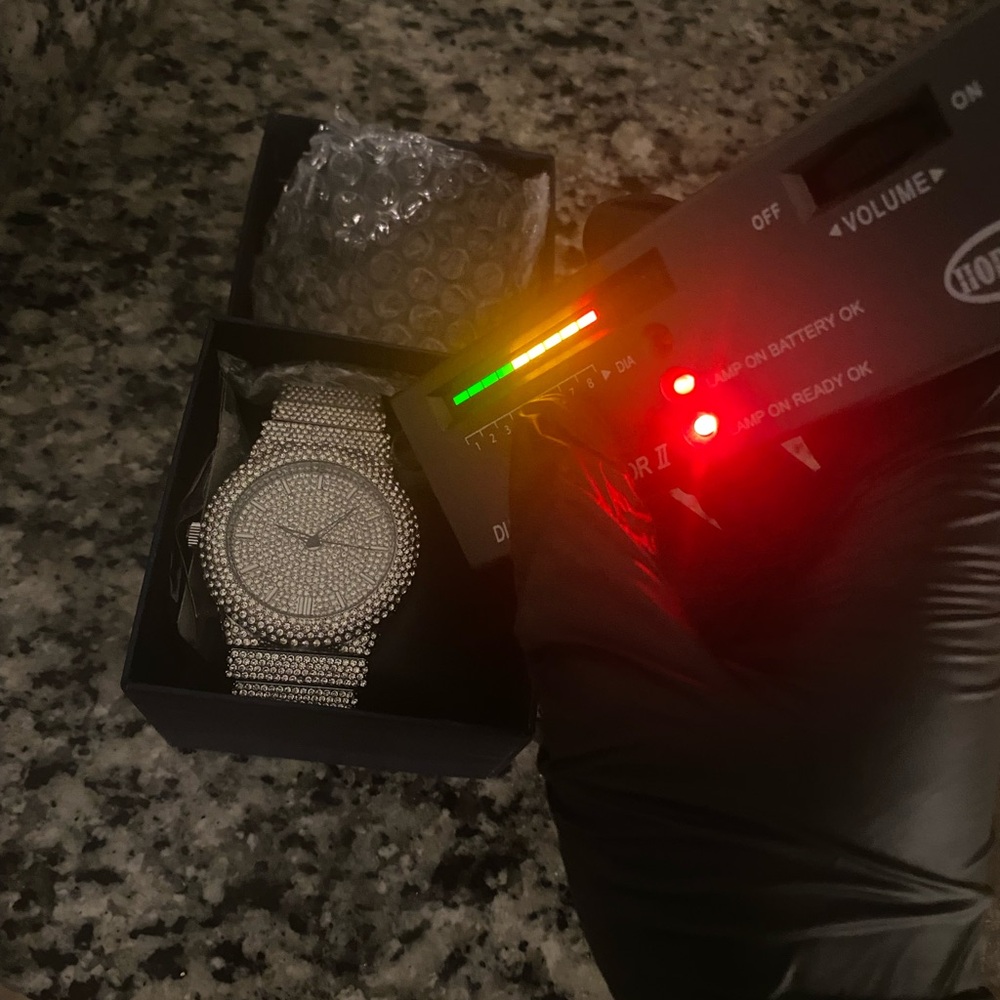 Custom Iced Out VVS Moissanite Watch | Pass Tester | Luxury Mechanical Men's